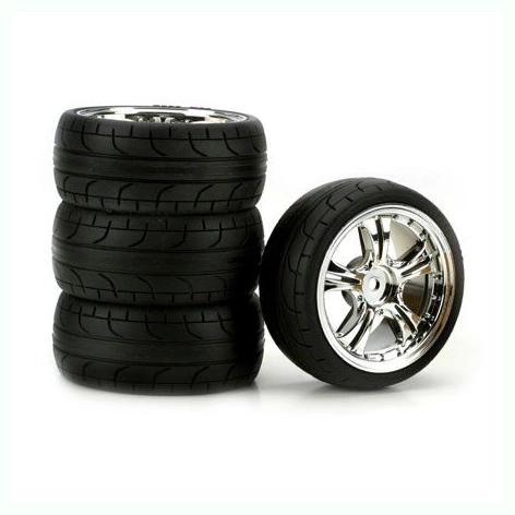 Duratrax Stinger Chrome 2mm Offset ST, Radial (4) for Tires & Wheels 3 Duratrax Stinger Chrome 2mm Offset ST, Radial (4) for Tires & Wheels