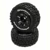 Duratrax SpeedTreads Shootout SC Front Black Mounted (2): Traxxas Slash for Tires & Wheels -Duratrax store online DTXC2930 A0 JD6X7L6E