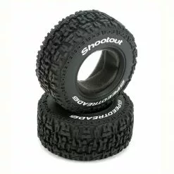 Duratrax SpeedTreads Shootout SC Tires (2) for Tires & Wheels