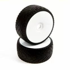 Duratrax SpeedTreads RoadRunner Mounted (2): 1/8 Buggy for Tires & Wheels