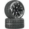 Duratrax Bandito ST 2.8" 2WD Mounted Front C2 Tires, Black (2) for Tires & Wheels -Duratrax store online DTXC3540 A0 Z8X00WIM