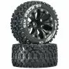 Duratrax Six Pack ST 2.8" 2WD Mounted 1/2" Offset Tires, Black (2) for Tires & Wheels -Duratrax store online DTXC3562 A0 9YJ9KOE7