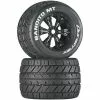 Duratrax Bandito MT 3.8" Mounted Tires, Black (2) for Tires & Wheels -Duratrax store online DTXC3574 A0 ISYN2S28