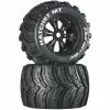 Duratrax Hatchet MT 3.8" Mounted Tires, Black (2) for Tires & Wheels