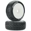 Duratrax Bandito 1/8 Buggy C2 Mounted Buggy Tires, White (2) for Tires & Wheels -Duratrax store online DTXC3638 A0 4CN6HK9H