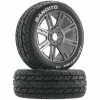 Duratrax Bandito 1/8 Buggy Tire C3 Mounted Spoke Tires, Chrome (2) for Tires & Wheels 2 Duratrax Bandito 1/8 Buggy Tire C3 Mounted Spoke Tires, Chrome (2) for Tires & Wheels -Duratrax store online DTXC3658 A0 CFLHVEYK