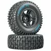 Duratrax Lockup SC Tire C2 Mounted Black Front: Slash(2) for Tires & Wheels