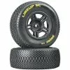 Duratrax 1/10 Lineup SC Tire C2 Mounted Rear: Slash (2) for Tires & Wheels
