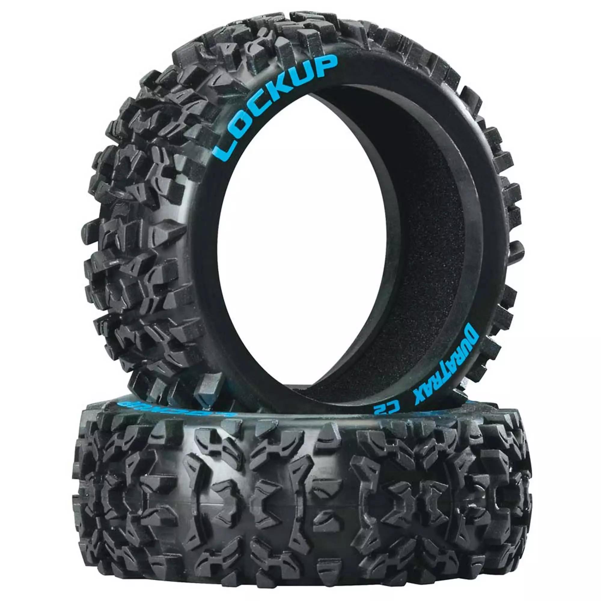 Duratrax Lockup 1/8 Buggy Tires C2 (2) for Tires & Wheels 3 Duratrax Lockup 1/8 Buggy Tires C2 (2) for Tires & Wheels
