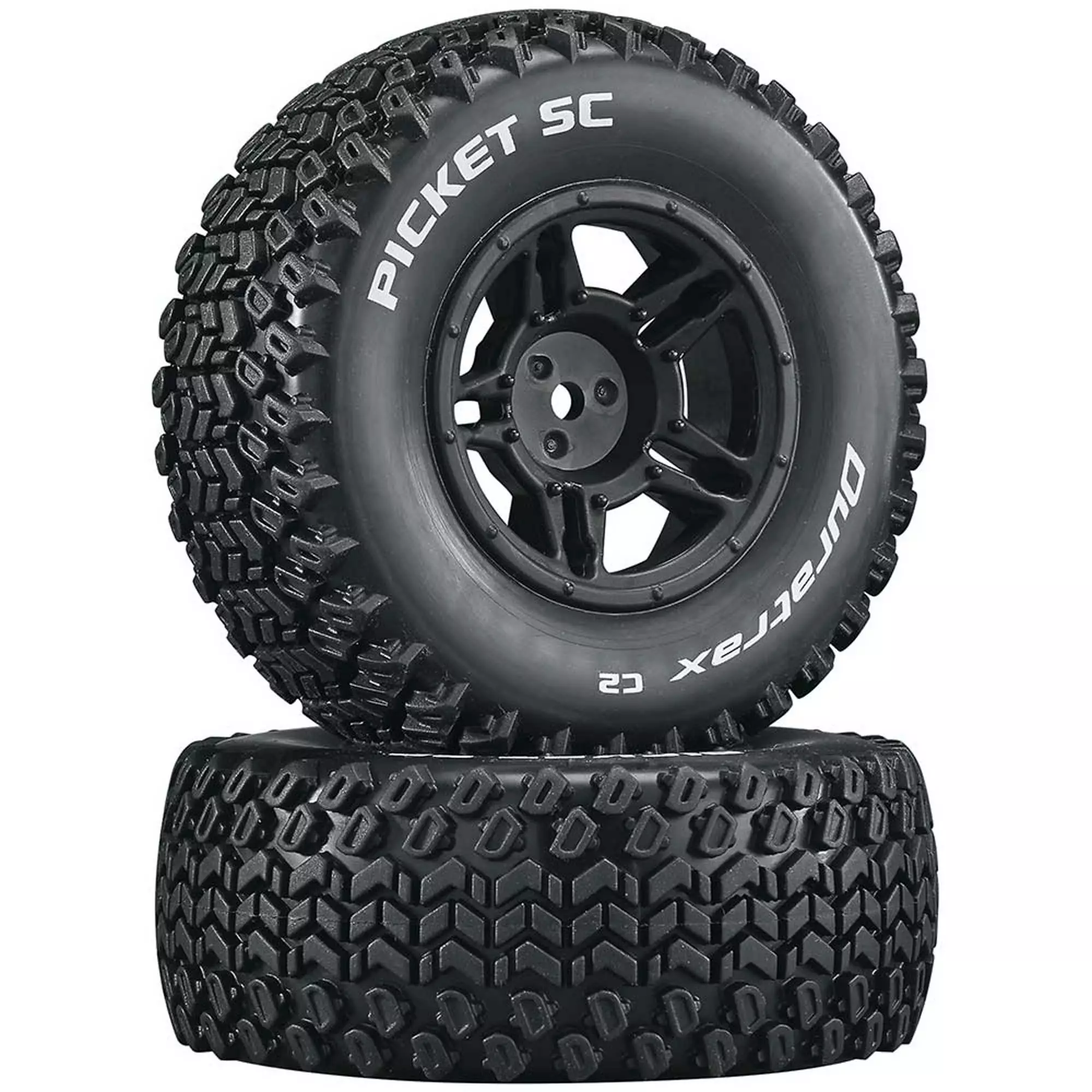 Duratrax Picket SC C2 Mounted Tires: Slash 4x4 Blitz Front Rear (2) for Tires & Wheels 3 Duratrax Picket SC C2 Mounted Tires: Slash 4x4 Blitz Front Rear (2) for Tires & Wheels