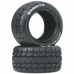 Duratrax Bandito 1/10 Buggy Tires Rear 4WD C2 (2) for Tires & Wheels