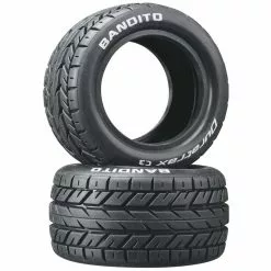 Duratrax Bandito 1/10 Buggy Tires Rear 4WD C3 (2) for Tires & Wheels