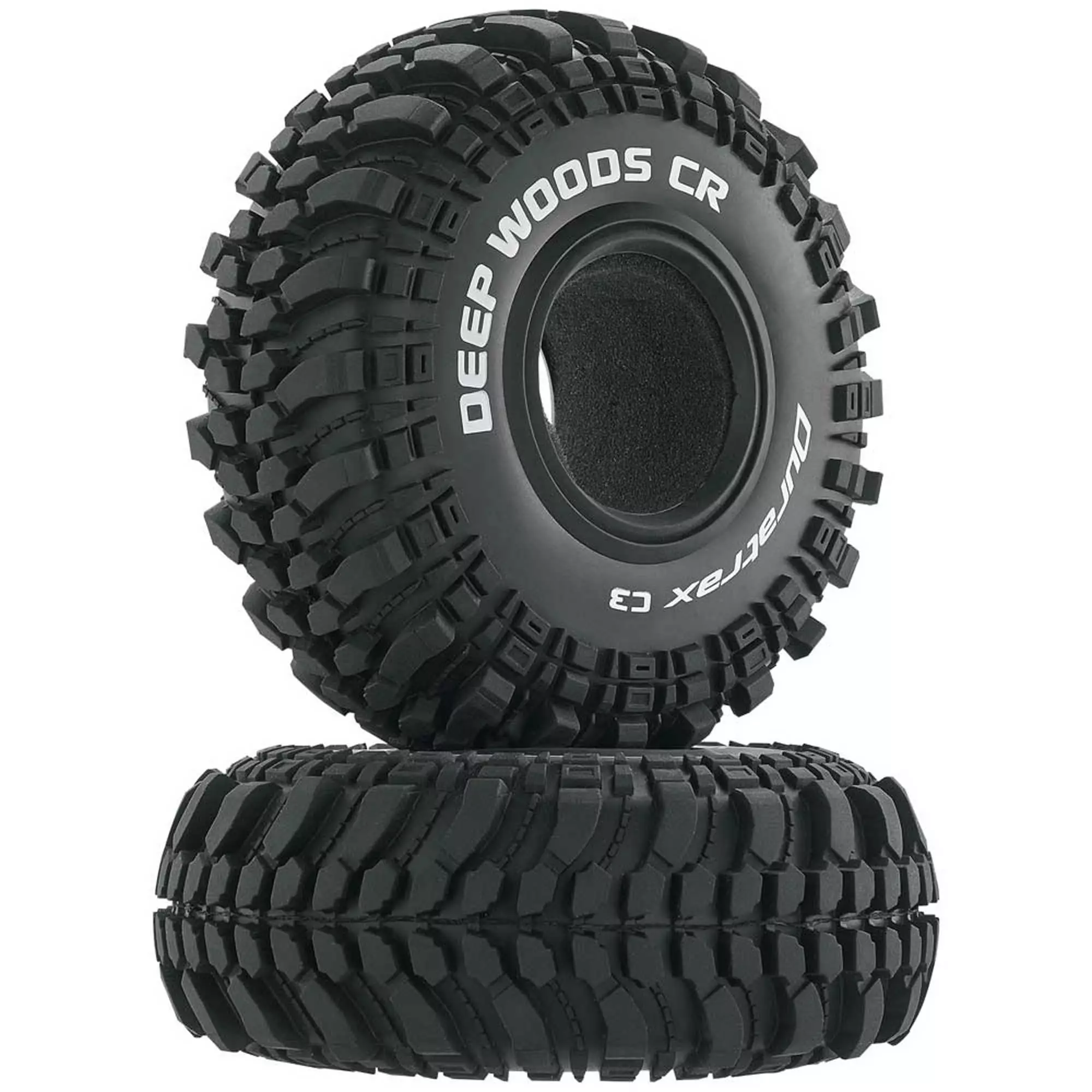 Duratrax Deep Woods CR 2.2" C3 Crawler Tires (2) for Tires & Wheels 3 Duratrax Deep Woods CR 2.2" C3 Crawler Tires (2) for Tires & Wheels