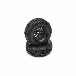 Duratrax Class 1 Scaler CR C3 Mntd 1.9" Blk (2) for Tires & Wheels