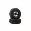Duratrax Class 1 Ascend CR C3 1.9" Blk/Chr (2) for Tires & Wheels