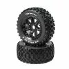 Duratrax Six Pack 1/5 SC Sport Mounted Black Tires 24mm (2) for Tires & Wheels -Duratrax store online DTXC5034 A0 8NNVX7TZ