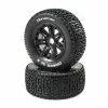 Duratrax Dinero 1/5 SC Sport Mounted Black Tires 24mm (2) for Tires & Wheels