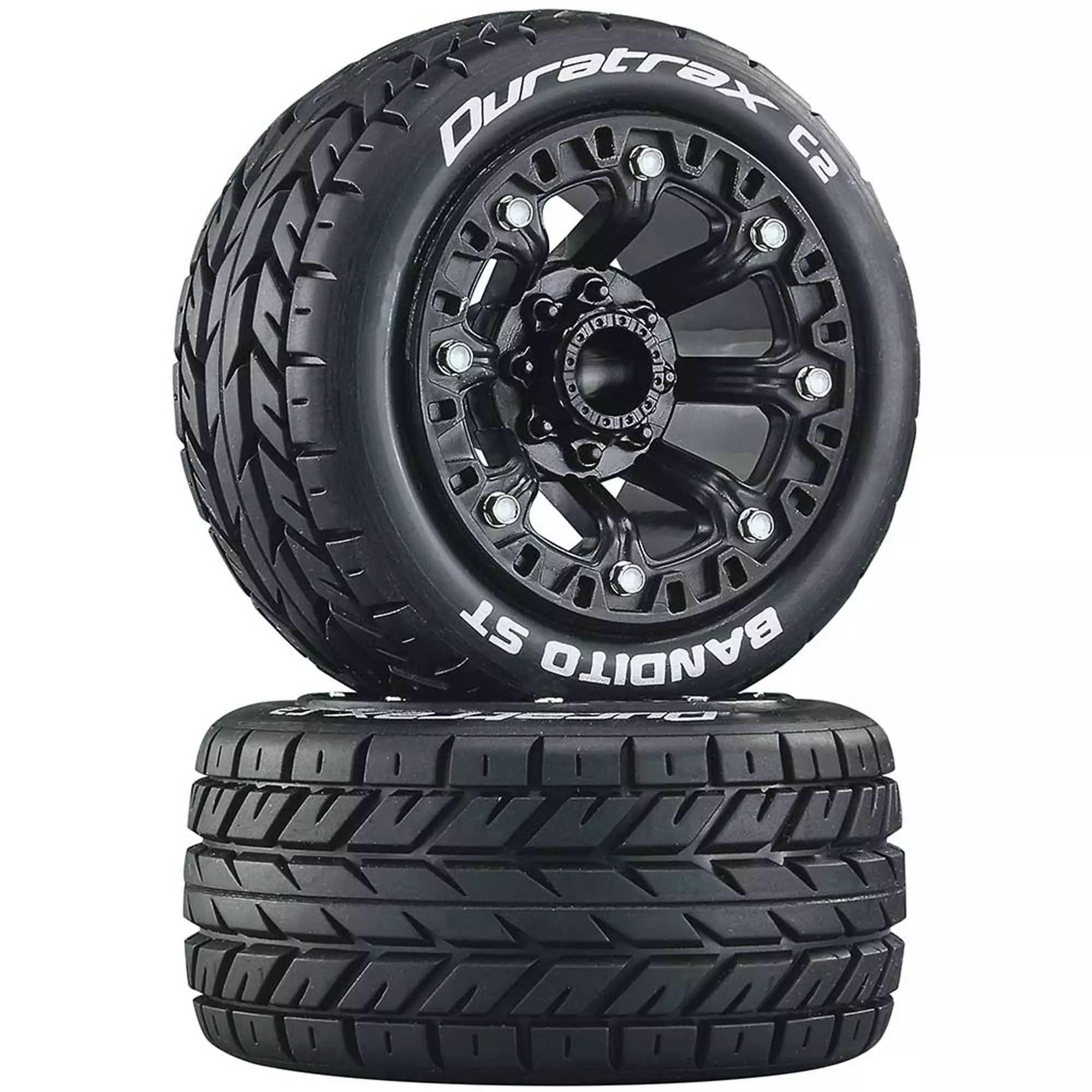 Duratrax Bandito ST 2.2 Tires, Black (2) for Tires & Wheels 3 Duratrax Bandito ST 2.2 Tires, Black (2) for Tires & Wheels