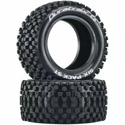 Duratrax Six Pack ST 2.2 Tires (2) for Tires & Wheels