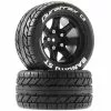 Duratrax Bandito ST 2.8 Mounted Tires, Black 14mm Hex (2) for Tires & Wheels -Duratrax store online DTXC5200 A0 APD5MRN6