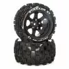 Duratrax STAKKER ST 2.8 Mounted F/R Tires, C2 14mm Black (2 for Tires & Wheels -Duratrax store online DTXC5565 A0 Q16MT5DO