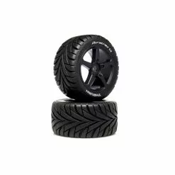 Duratrax 1/8 THRUSH Truggy Tire C2 Mounted 0 Offset (2) for Tires & Wheels