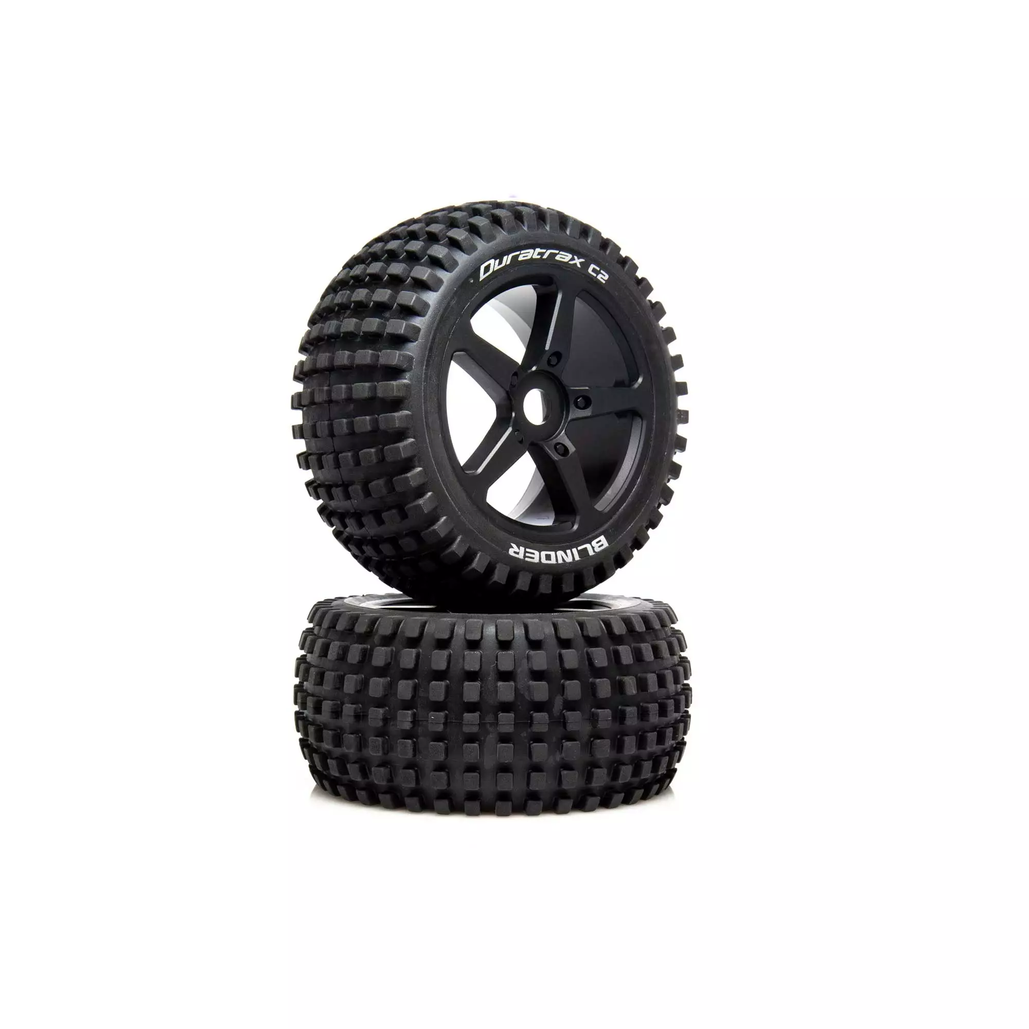 Duratrax 1/8 BLINDER Truggy Tire C2 Mounted 0 Offset (2) for Tires & Wheels 3 Duratrax 1/8 BLINDER Truggy Tire C2 Mounted 0 Offset (2) for Tires & Wheels