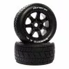 Duratrax Bandito X Belted Mounted Black 24mm Kraton 8S (2) for Tires & Wheels -Duratrax store online DTXC5585 A0 HC5LP1V6