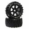Duratrax Hatchet X Belted Mounted Black 24mm Kraton 8S (2) for Tires & Wheels -Duratrax store online DTXC5588 A0 9YX8WS7Q