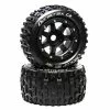 Duratrax Lockup MT Belt 2.8" Mounted Front/Rear Tires, .5 Offset 17mm, Black (2) for Tires & Wheels -Duratrax store online DTXC5602 A0 9MWYE4RR