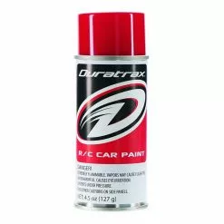 Duratrax Polycarb Spray, Racing Red, 4.5 oz for Paints