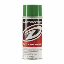 Duratrax Polycarb Spray, Rally Green, 4.5 oz for Paints