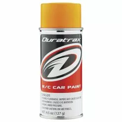 Duratrax Polycarb Spray, Fluorescent Bright Orange, 4.5oz for Paints