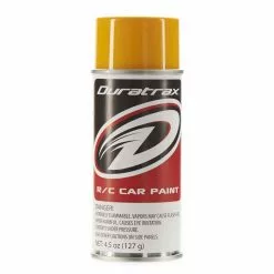 Duratrax Polycarb Spray, Bright Yellow, 4.5 oz for Paints