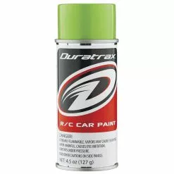 Duratrax Polycarb Spray, Lime Pearl, 4.5oz for Paints